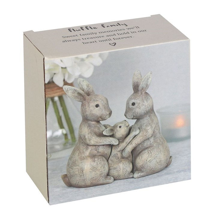 Thumbnail: Rabbit family figurine, gift box