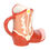 Thumbnail: Red cowboy boot mug