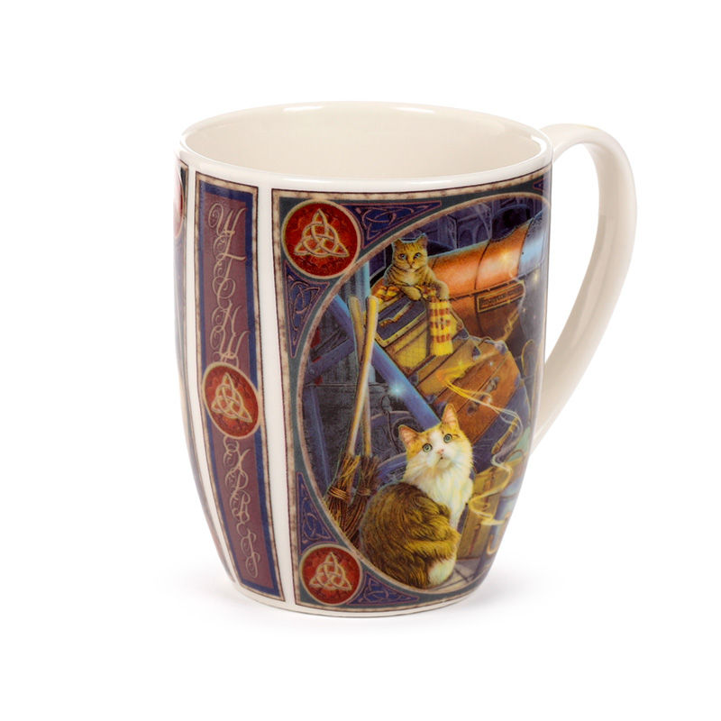 Thumbnail: Porcelain Mug - Lisa Parker Witchwood Express Cats