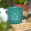 Thumbnail: Green enamel mug: "If you'll dine me in the garden"