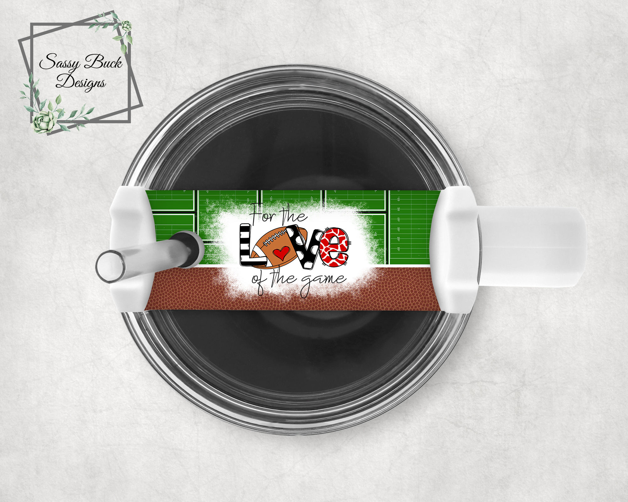 For The Love Of The Game Football Nameplate