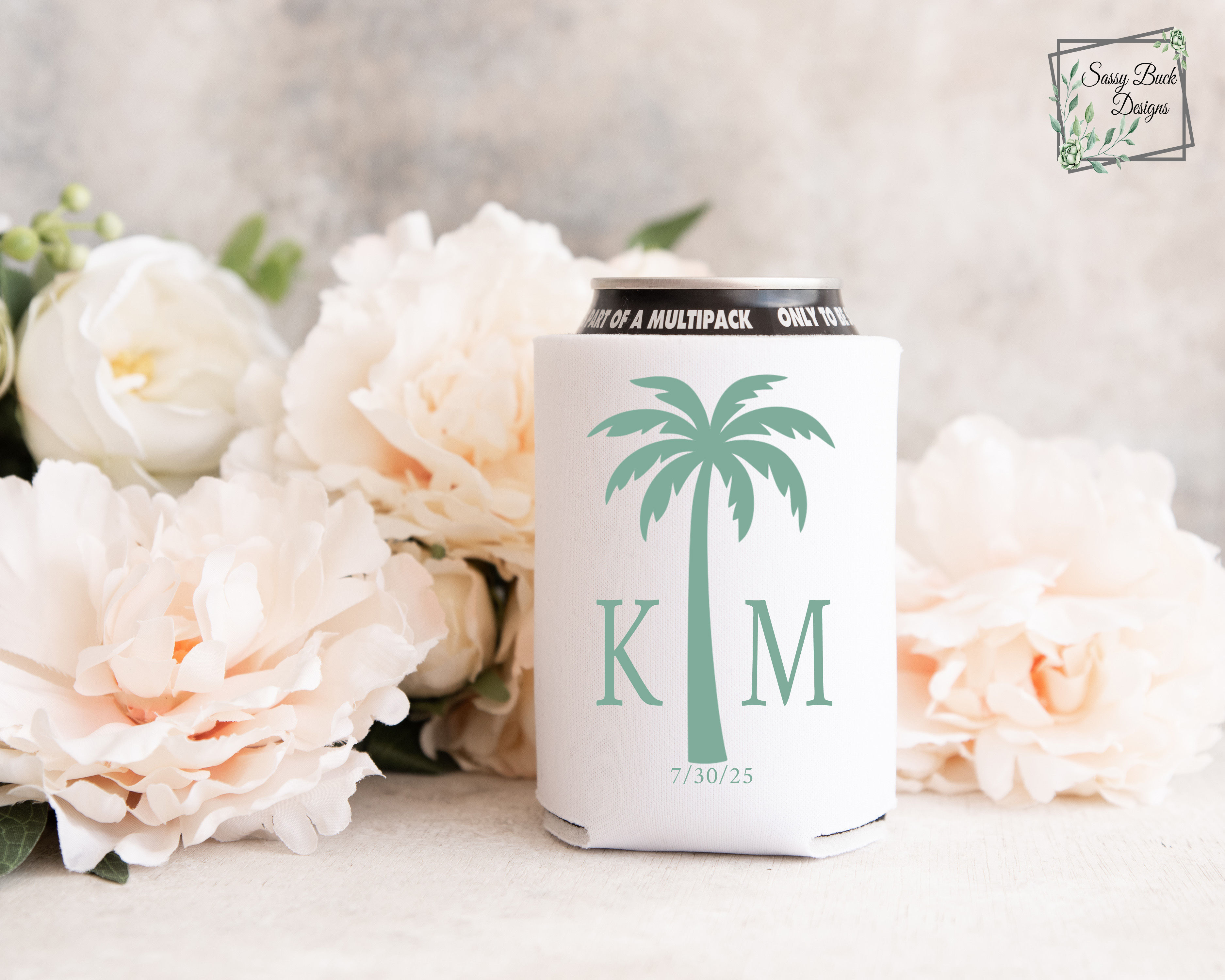 Custom Wedding Koozie for Kassie