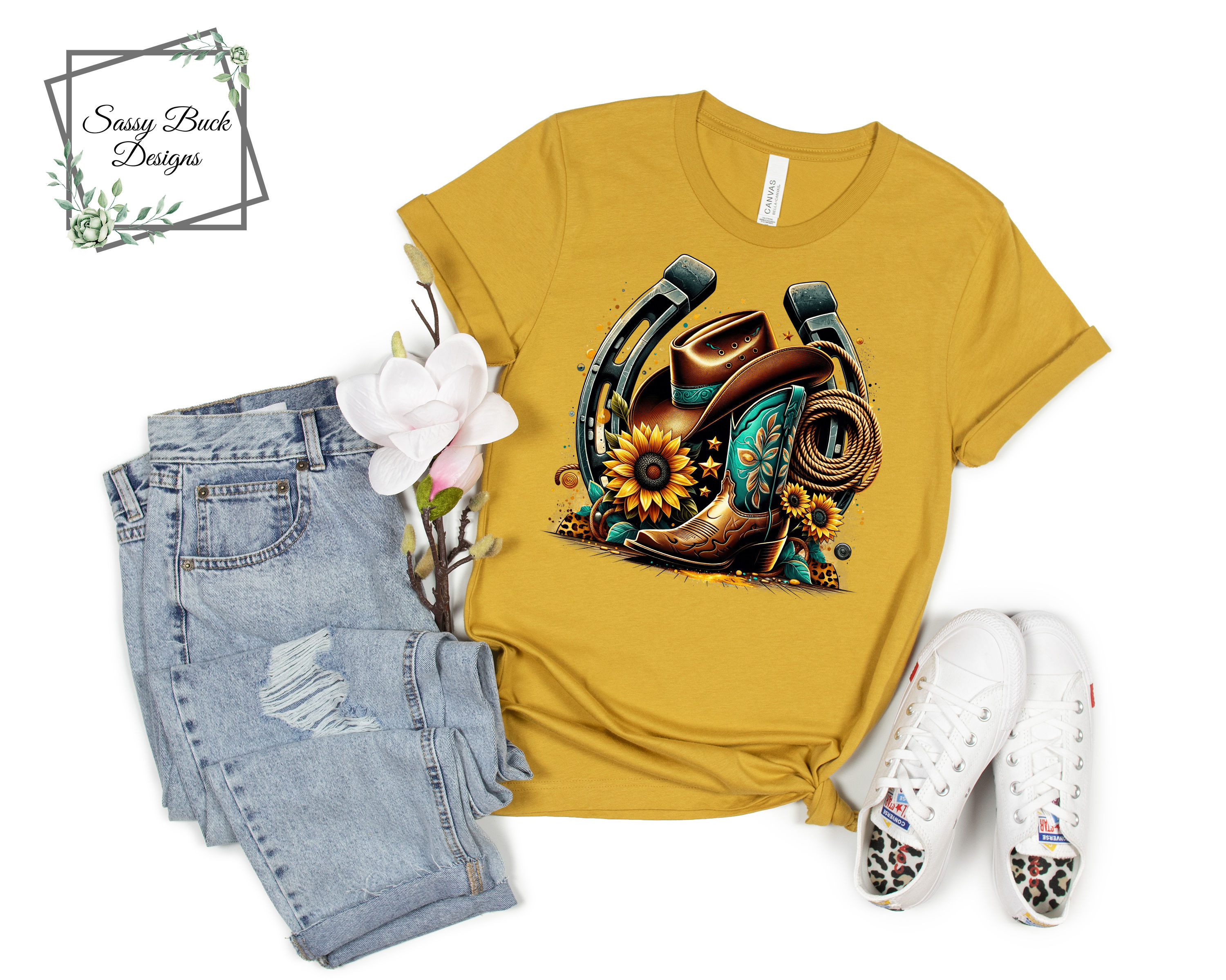 Turquoise Western Charm