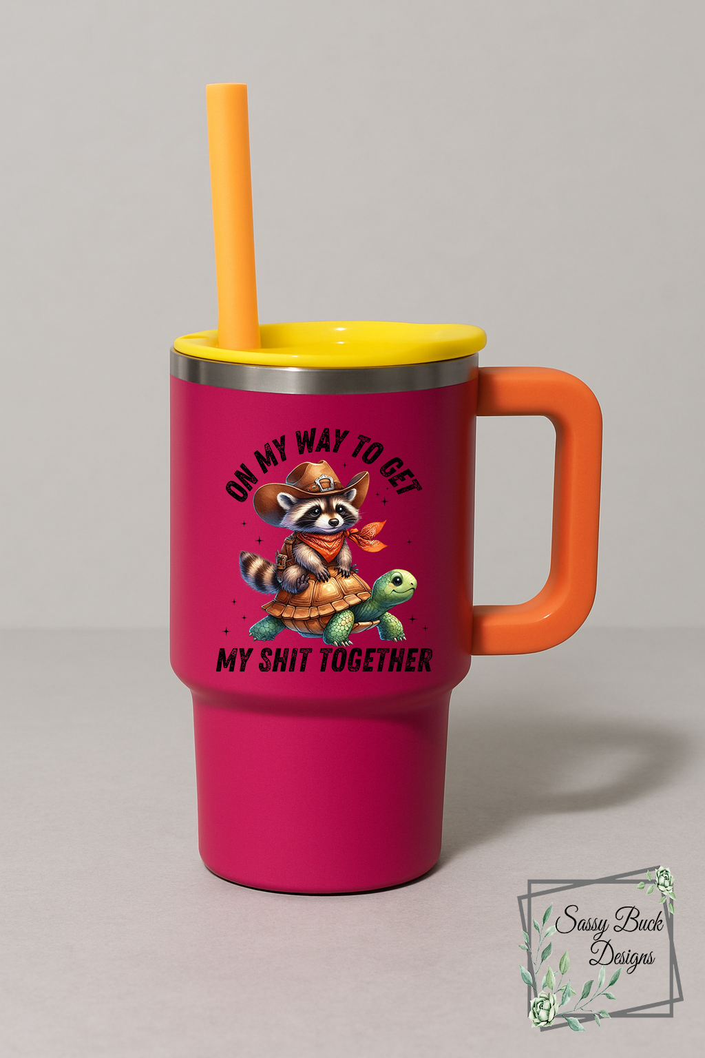 On My Way To Get My Shit Together Mini Handle Shot Glass