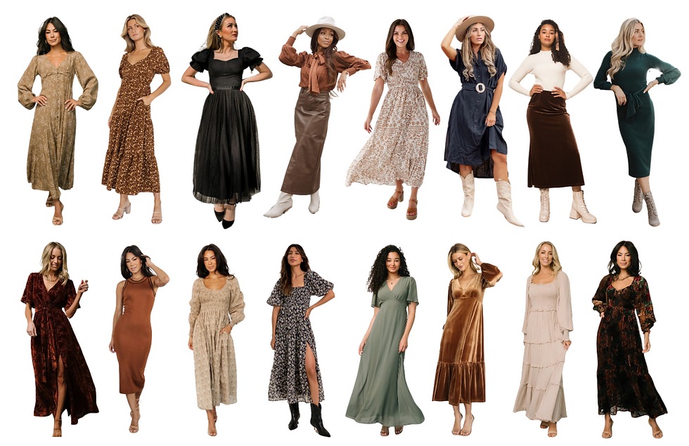 What to wear examples
