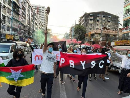 Yangon Protest