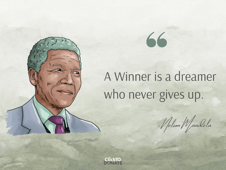 A Winner is A Dreamer who NEVER GIVES UP.