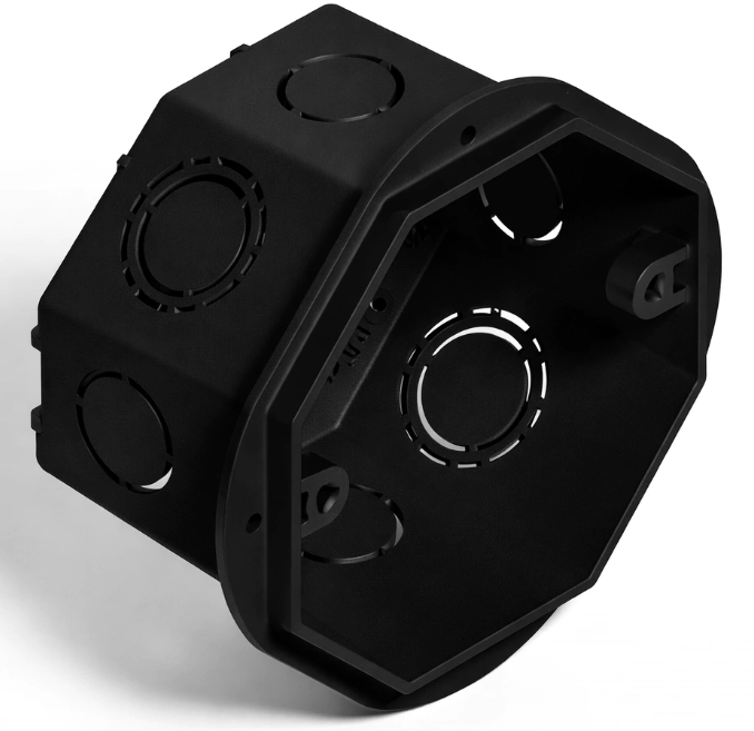 Caja de embutir Octogonal chica GENROD SISTELECTRIC NERA