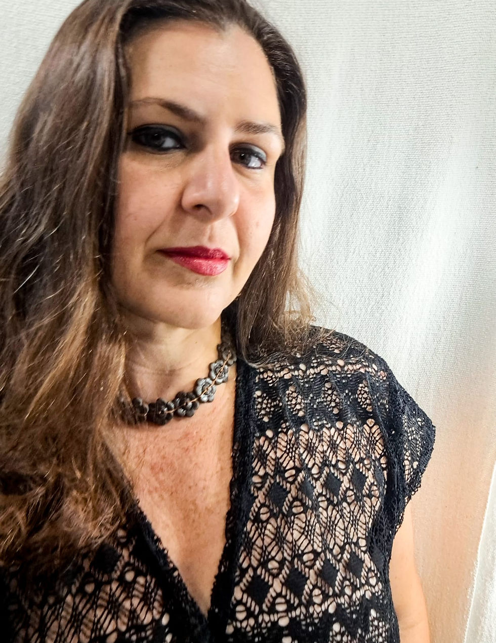 Miniatura: Conjunto 086 colar, pulseira e brincos  coleção Luxúria 