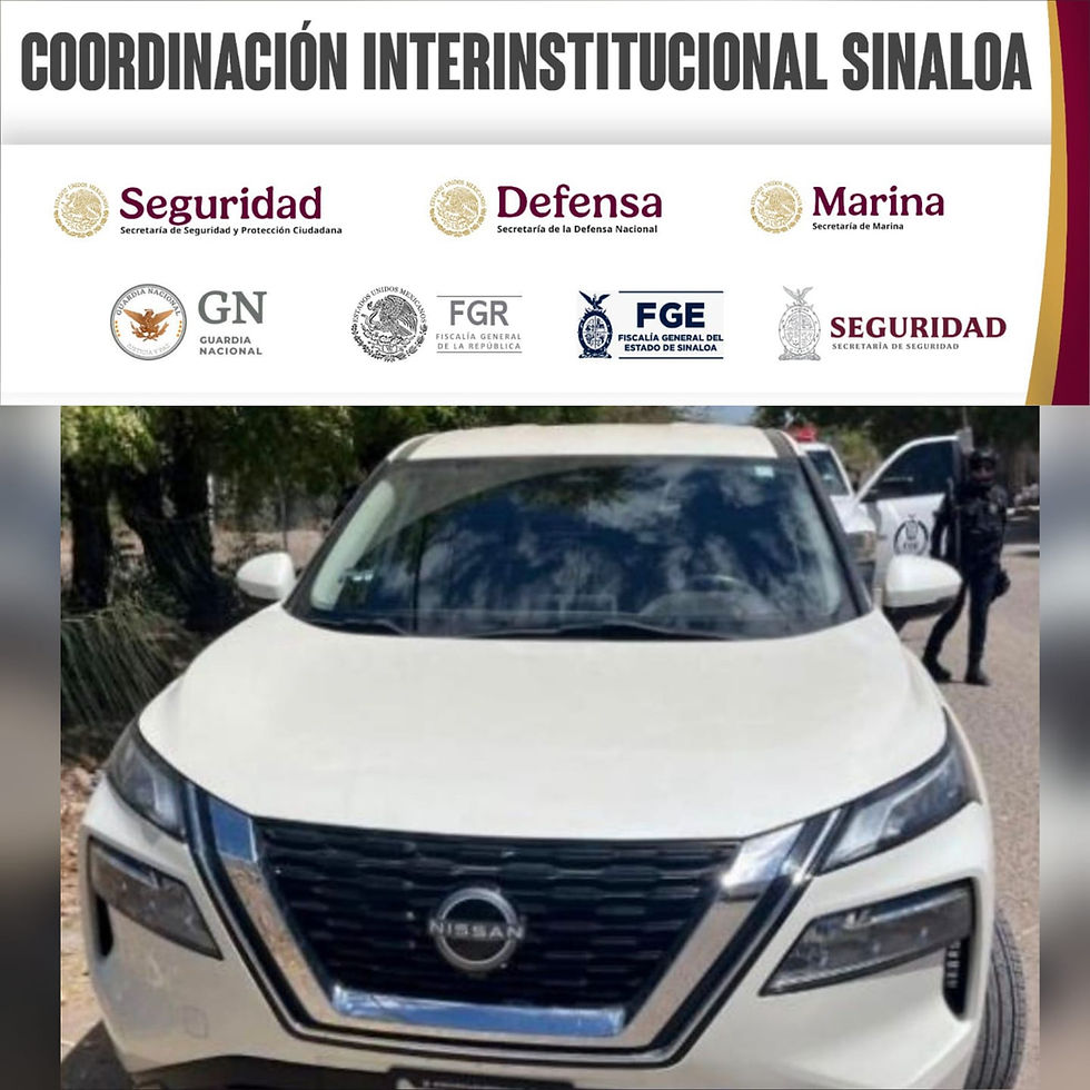 En Culiacán, el Grupo Interinstitucional recuperó dos vehículos con reporte de robo; uno de ellos acababa de ser robado