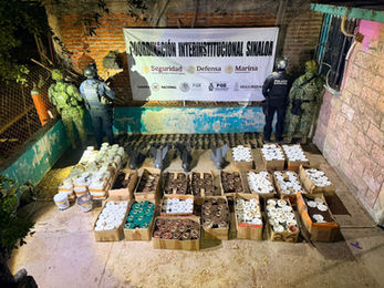En Rosario, el Grupo Interinstitucional asegura más de 550 artefactos explosivos, un inmueble y un vehículo con reporte de robo