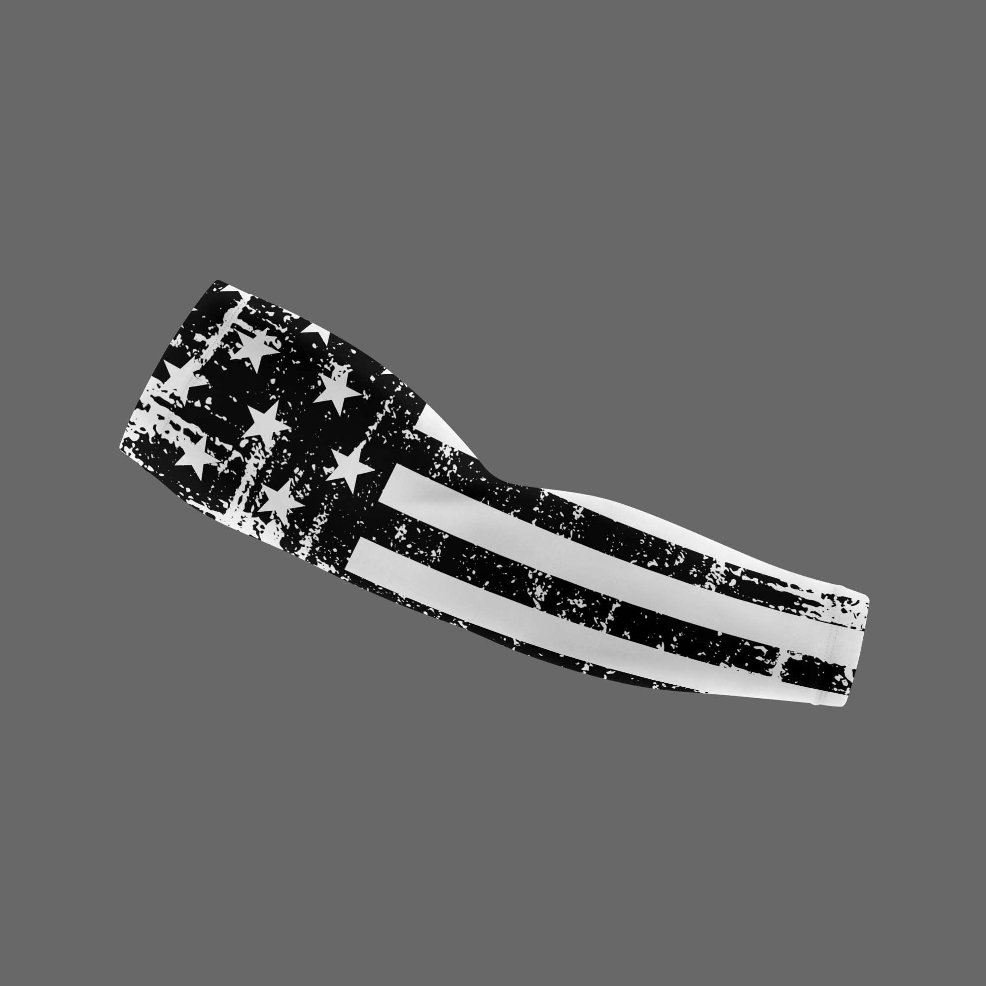 Black and White Flag Sleeve