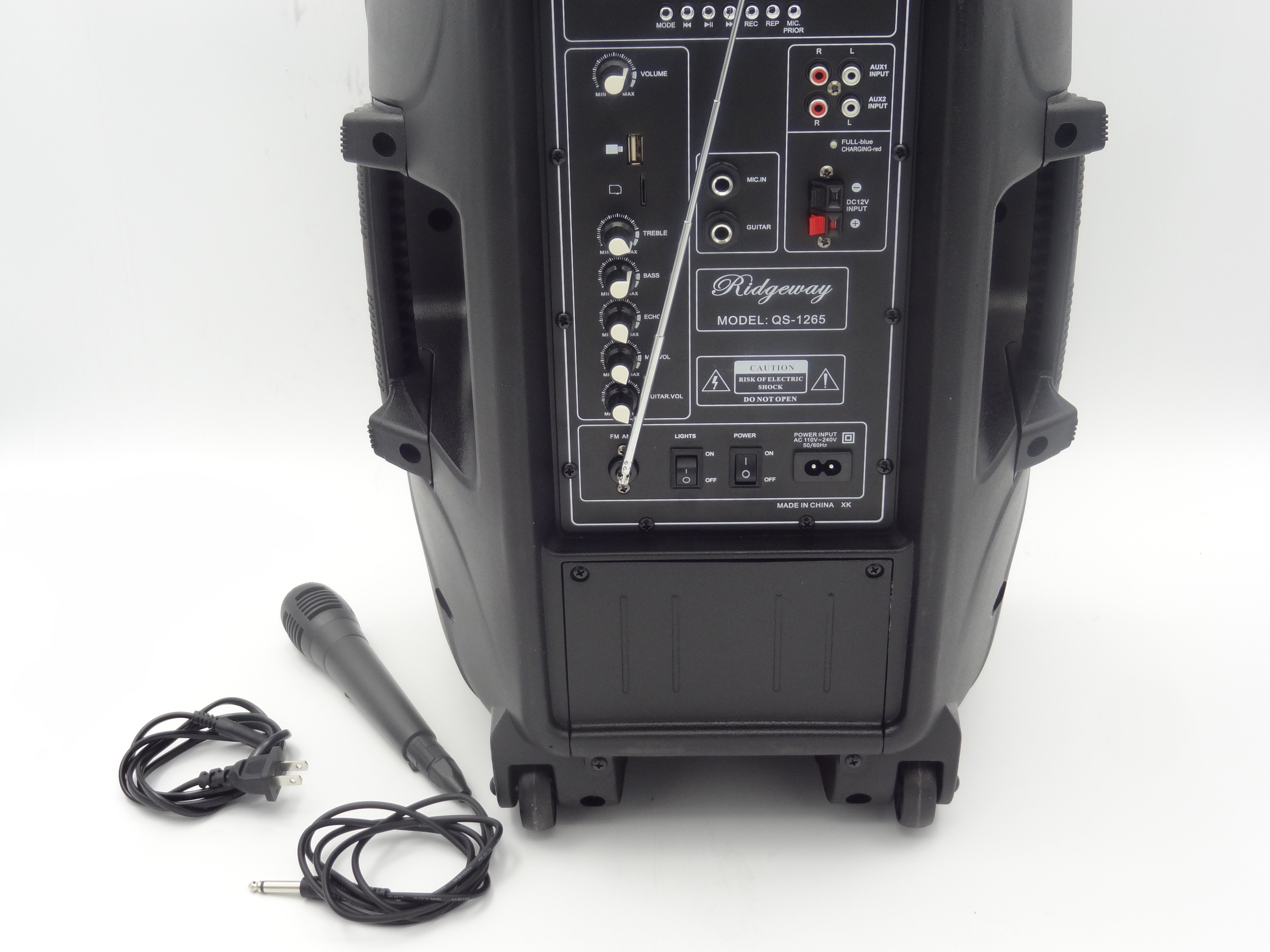 ridgeway karaoke speaker