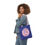 Thumbnail: Cat Mama Club Logo Tote Bag - Blue
