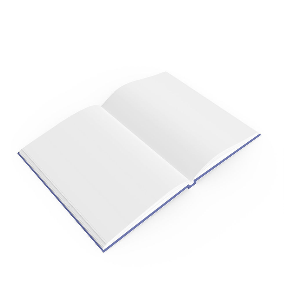 Thumbnail: Time Spent With Cats Statement Hard Back Journal - Light Blue