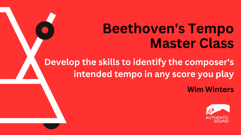 Beethoven's Tempo Master Class - Metronome