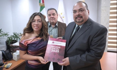 Recibe Congreso de Veracruz el Informe de labores de la CEAPP
