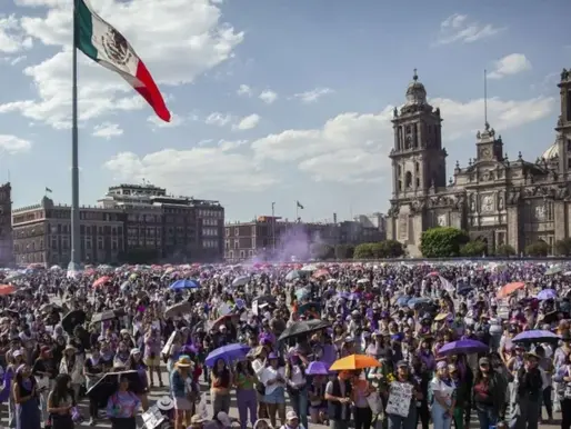 Organizaciones civiles presentan la ruta y los horarios oficiales para la próxima marcha del 8M en CDMX este domingo