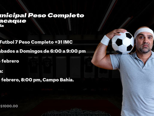 Torneo Municipal Cosoleacaque 2026 