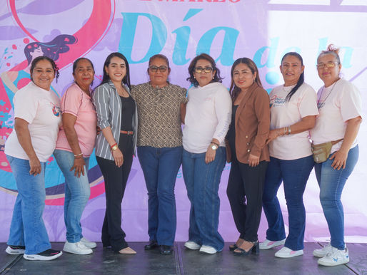 Extraordinaria respuesta de los habitantes de la colonia Ordaz y sus alrededores, en la Expo Mujer Cosoleacaque 2026.