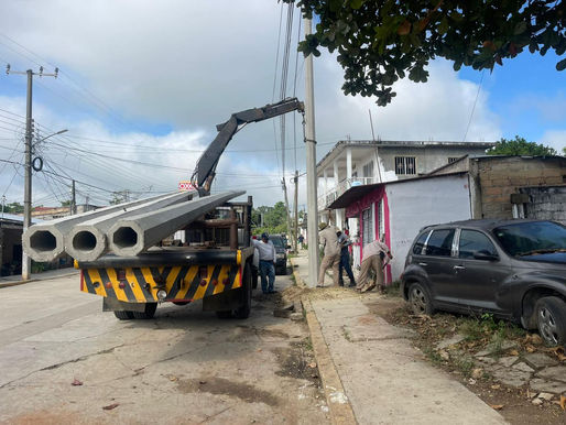 Habitantes agradecen la ampliación de la red de energía eléctrica.