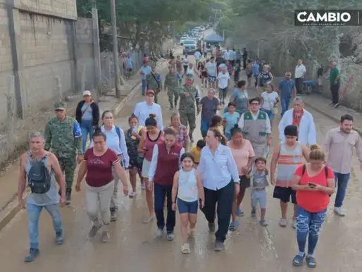 Claudia Sheinbaum y Ariadna Montiel supervisan zonas afectadas en Veracruz.