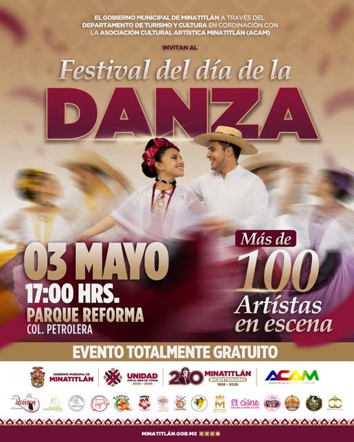 Vive el Festival del Día de la Danza en Minatitlán