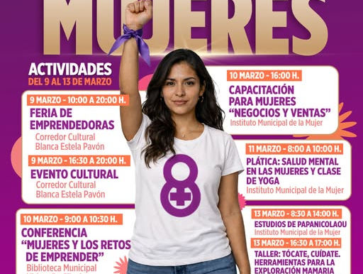 ¡Minatitlán se une a la conmemoración del Día Internacional de las Mujeres!