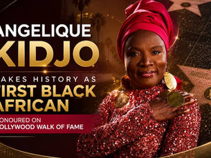 Angelique Kidjo Makes History as First Black African Honoured on Hollywood Walk of Fame