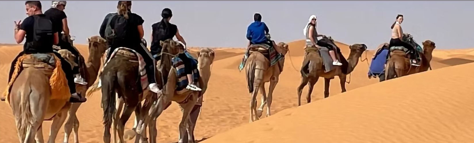 Camel ride to Ksar Ghilane from Djerba