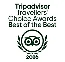 Logo – TripAdvisor Travelers’ Choice Awards Best of the Best 2026 – Grand Sahara Aventures