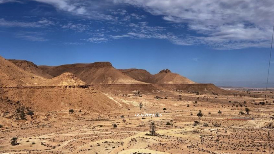 Paesaggi del Djebel Dahar da Chenini