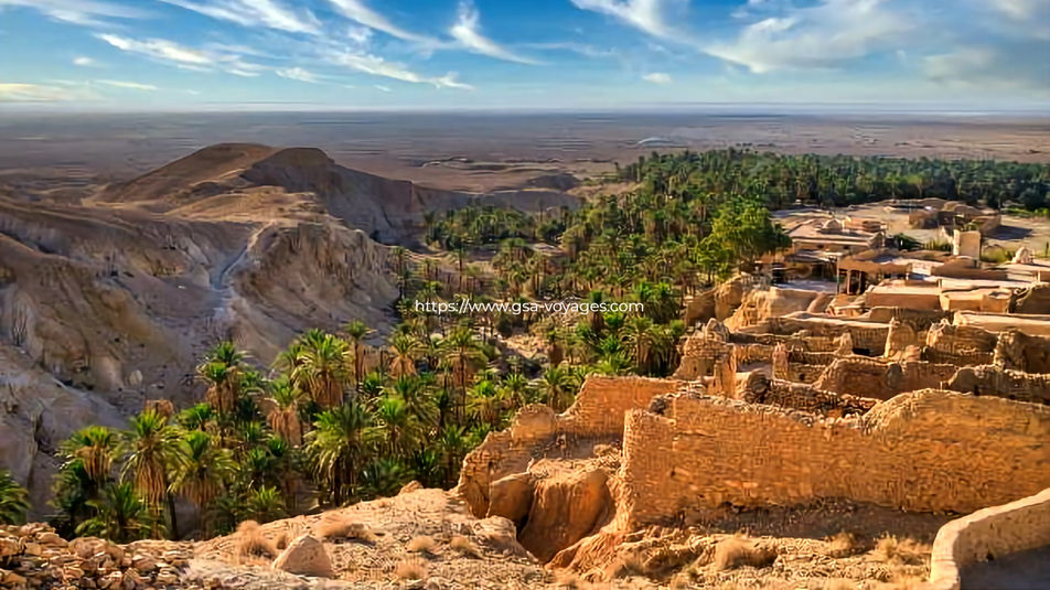 Excursion Star Wars Tozeur  - Tamerza - Oasis de montagne - Tozeur - Tunisie