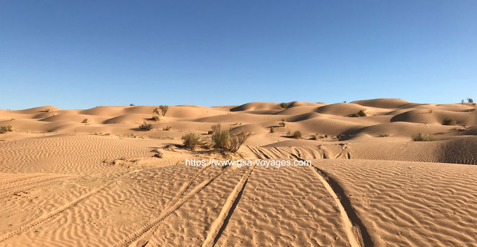Excursion Désert tunisien - Tembaine - Tunisie