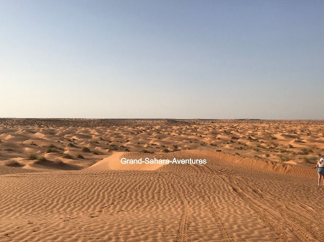 Le desert de Ksar Ghilane - Tunisie