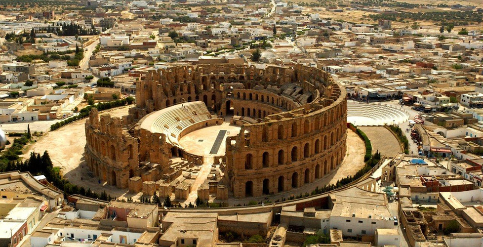 Roman amphitheater of El Jem - Tunisia