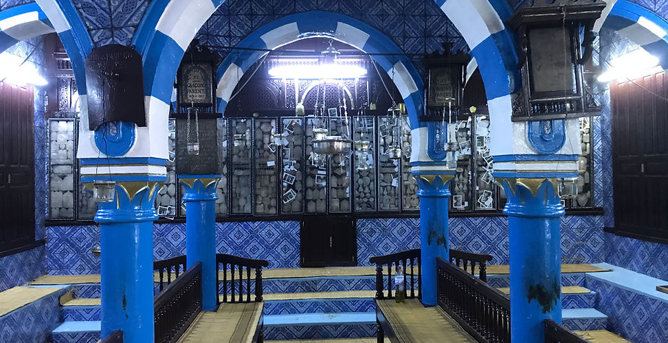 Synagogue de la Ghriba à Djerba, plus ancienne synagogue en activité de Tunisie