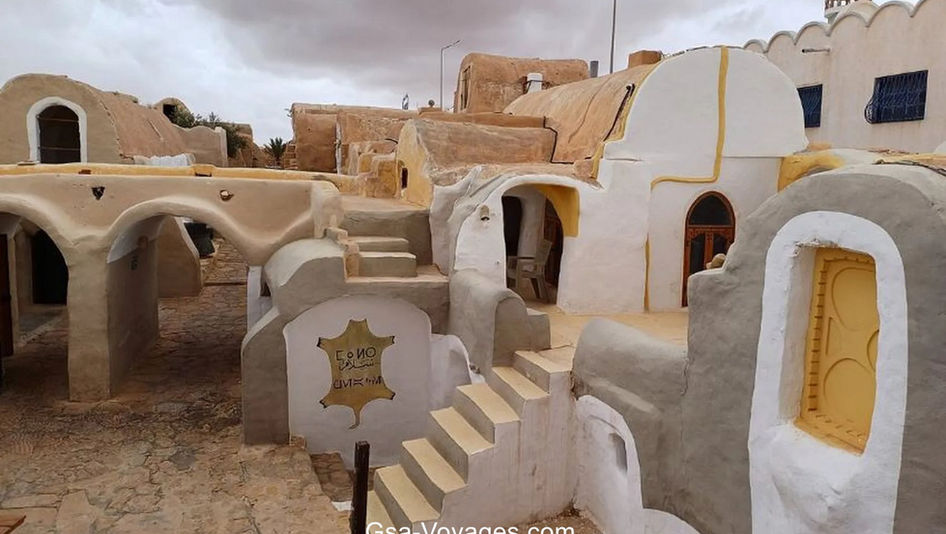 Ksar Hadada bei Tataouine, alter Berberspeicher und Star-Wars-Drehort