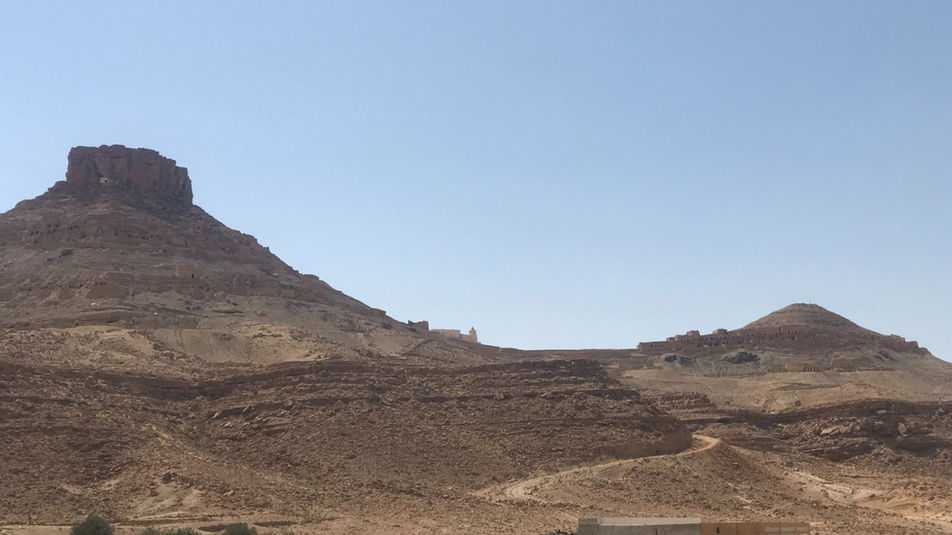 Vue sur Guermassa - Tataouine - Tunisie
