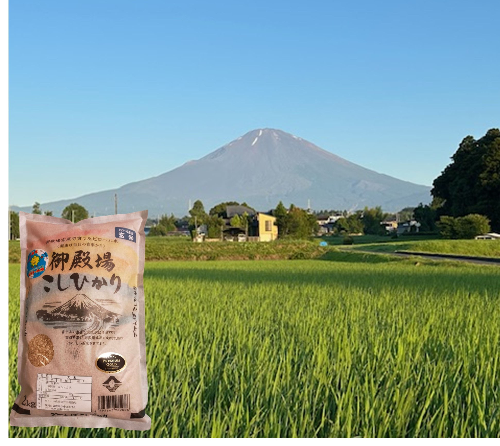 御殿場ピロール米2kg