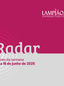 A imagem apresenta um design gráfico com fundo dividido horizontalmente em duas cores: a parte superior é vinho e a inferior é cinza claro. No canto superior direito, aparece o logotipo do jornal-laboratório "Lampião", com a inscrição "46ª edição" e “Jornal-laboratório | Jornalismo UFOP”