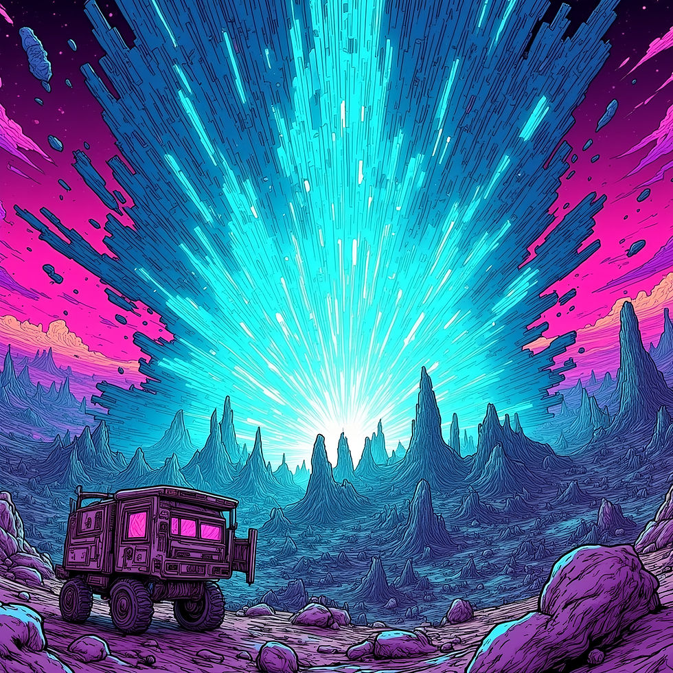 AstroYetiTCG Blue Expolosion