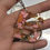 Thumbnail: B Resin Keychain