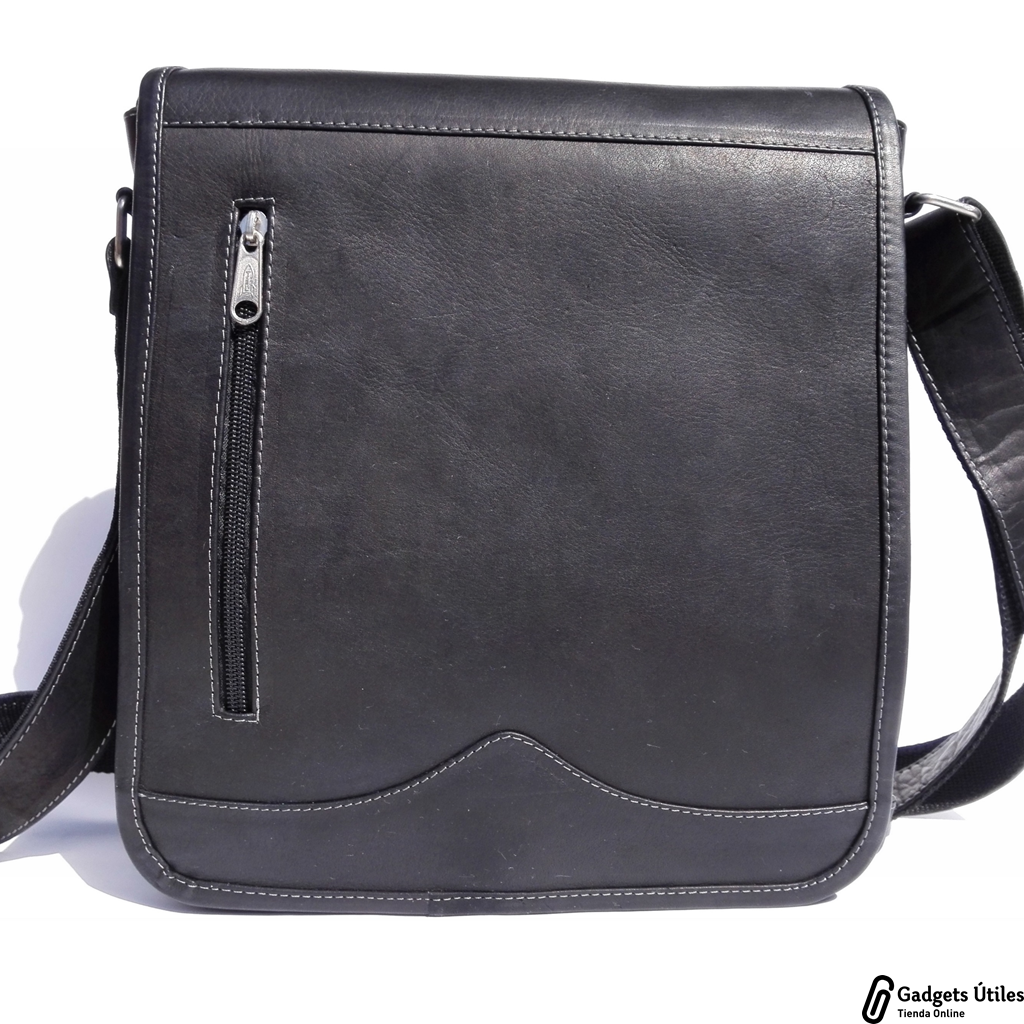 Bolso Cuero Negro