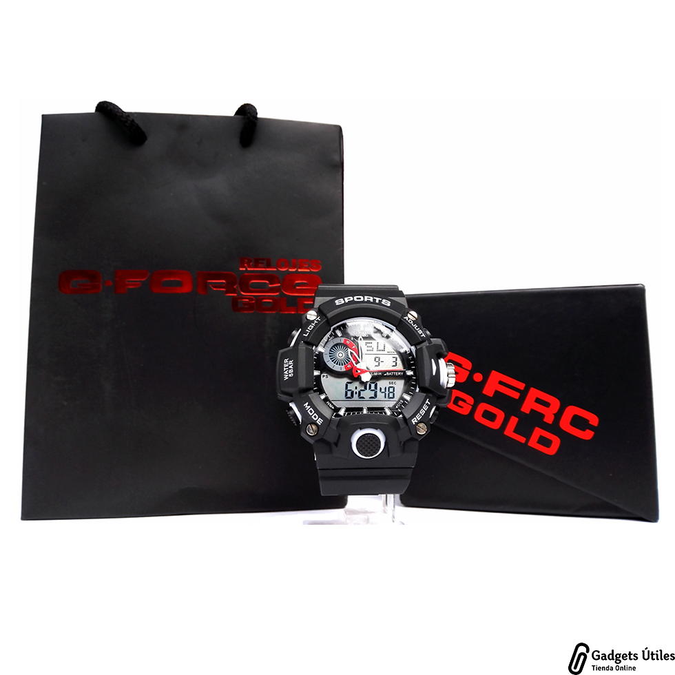 Miniatura: Reloj Deportivo Negro-Blanco