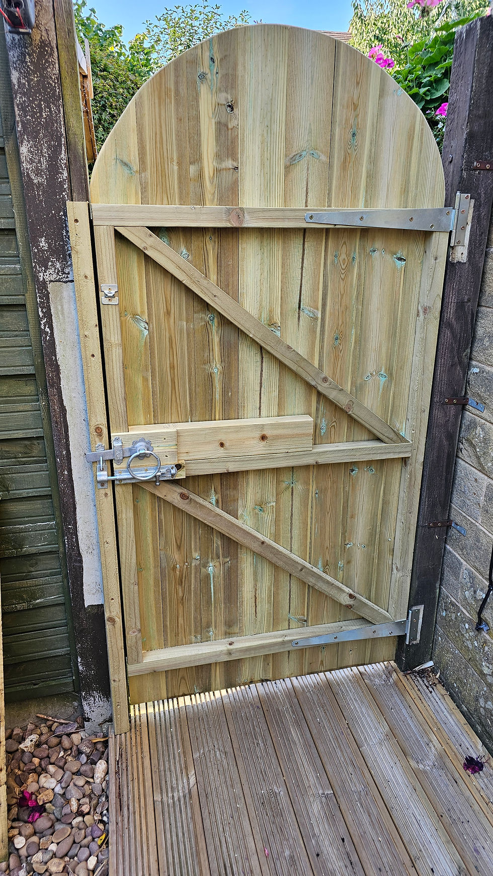 Thumbnail: Custom Garden Gate