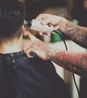 Haircut In Progress