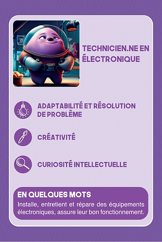 Technicien.ne en électronique