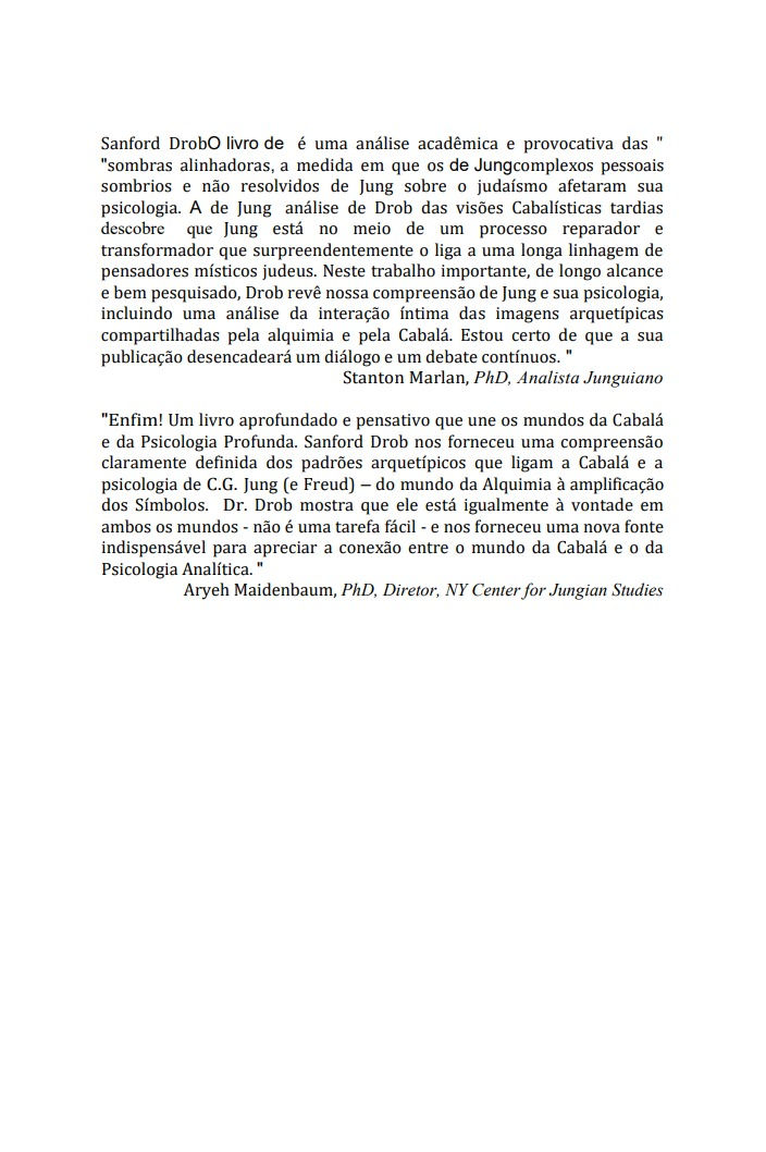 Thumbnail: Visões Cabalísticas CG Jung e o Misticismo Judaico (Sanford L. Drob)