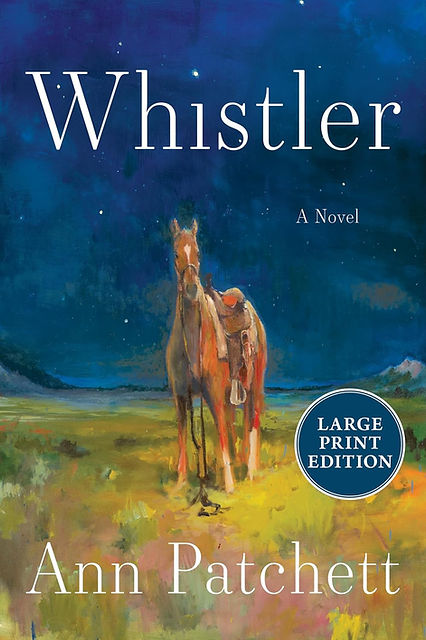 Whistler by Ann Patchett. epub-ebook cover